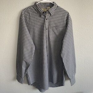 L.L. Bean 100% cotton button down shirt
